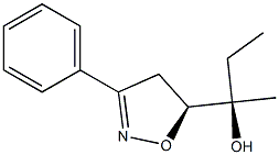  (5S)-3-Phenyl-5-[(1R)-1-hydroxy-1-methylpropyl]-2-isoxazoline