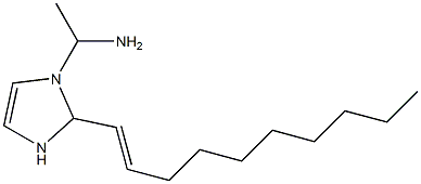 1-(1-Aminoethyl)-2-(1-decenyl)-4-imidazoline,,结构式