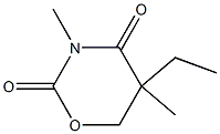 5,6-Dihydro-3,5-dimethyl-5-ethyl-2H-1,3-oxazine-2,4(3H)-dione