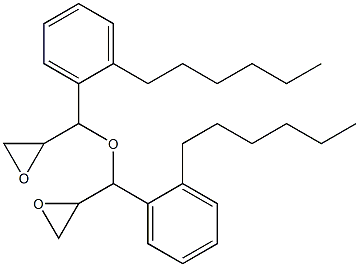 2-Hexylphenylglycidyl ether 结构式