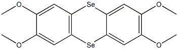 2,3,7,8-Tetramethoxyselenanthrene Struktur