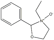 2-Phenyl-3-ethyloxazolidine 3-oxide Structure