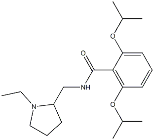 2,6-Diisopropoxy-N-[(1-ethyl-2-pyrrolidinyl)methyl]benzamide