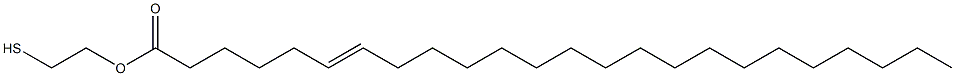 6-Tetracosenoic acid 2-mercaptoethyl ester Struktur