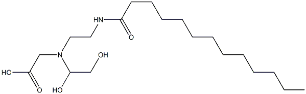 N-(1,2-Dihydroxyethyl)-N-[2-(tridecanoylamino)ethyl]aminoacetic acid