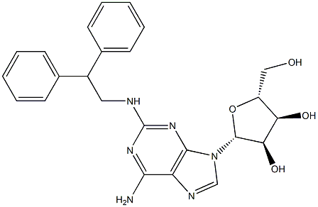  2-(2,2-Diphenylethylamino)adenosine