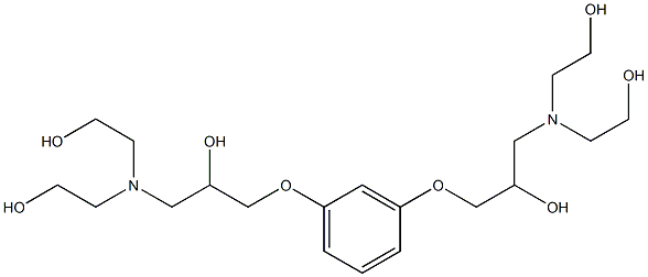  2,2',2'',2'''-[1,3-Phenylenebisoxybis[(2-hydroxytrimethylene)nitrilo]]tetraethanol