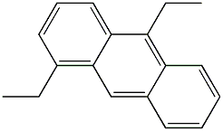 1,10-Diethylanthracene Structure