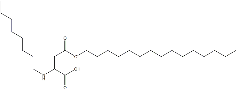 2-Octylamino-3-(pentadecyloxycarbonyl)propionic acid