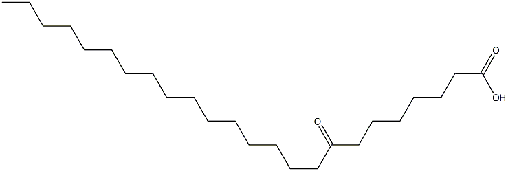 8-Oxotetracosanoic acid Struktur