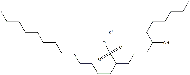 7-Hydroxytetracosane-11-sulfonic acid potassium salt|