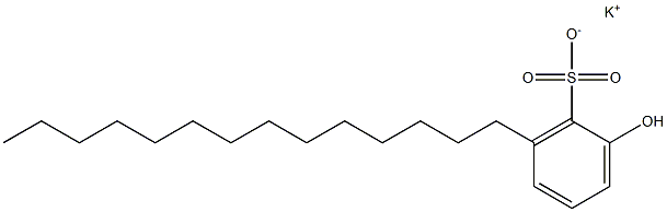  2-Hydroxy-6-tetradecylbenzenesulfonic acid potassium salt