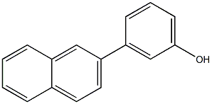 3-(2-Naphtyl)phenol Structure