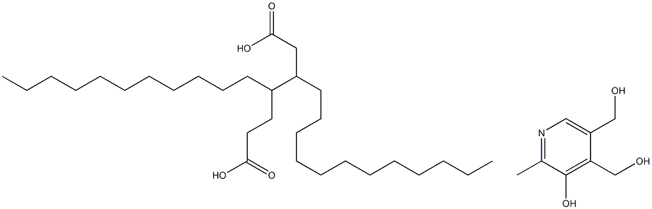 Pyridoxine-3,4'-dipentadecanoate Structure