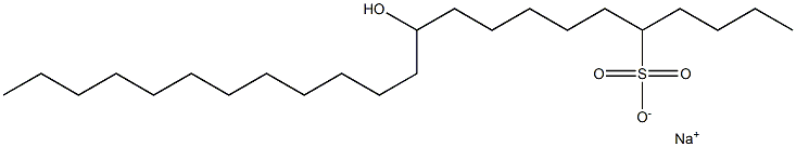 11-Hydroxytricosane-5-sulfonic acid sodium salt