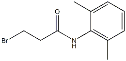 N-(2,6-Dimethylphenyl)-3-bromopropanamide Structure