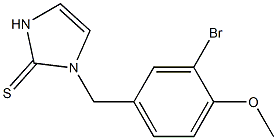  1-(3-Bromo-4-methoxybenzyl)-1H-imidazole-2(3H)-thione