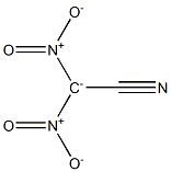 Dinitrocyanomethaneanion Structure