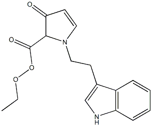 1-[2-(1H-Indol-3-yl)ethyl]-2,3-dihydro-2-hydroxy-3-oxo-1H-pyrrole-2-carboxylic acid ethyl ester|