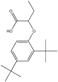 2-(2,4-Di-tert-butylphenoxy)butanoic acid|