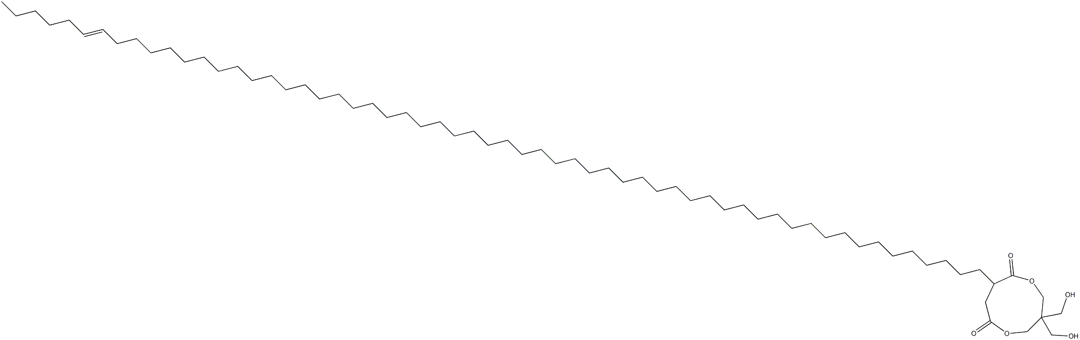 3,3-Bis(hydroxymethyl)-8-(53-nonapentacontenyl)-1,5-dioxacyclononane-6,9-dione|