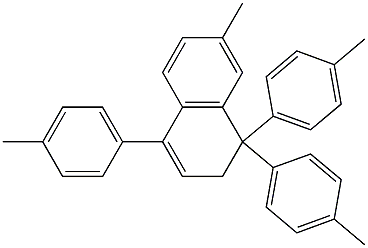 1,2-Dihydro-7-methyl-1,1,4-tris(4-methylphenyl)naphthalene