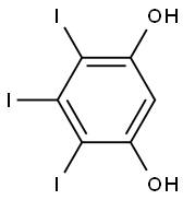 4,5,6-Triiodoresorcinol,,结构式