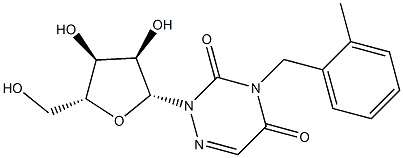 3-(2-Methylbenzyl)-6-azauridine