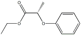 (S)-2-Phenoxypropanoic acid ethyl ester Struktur