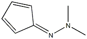 2,4-シクロペンタジエン-1-オンジメチルヒドラゾン 化学構造式
