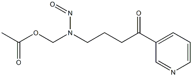 4-[N-(Acetoxymethyl)-N-nitrosoamino]-1-(3-pyridinyl)-1-butanone