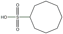 Cyclooctanesulfonic acid Structure