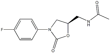 (5R)-5-Acetylaminomethyl-3-[4-fluorophenyl]oxazolidin-2-one