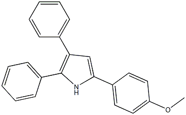 2,3-Diphenyl-5-(4-methoxyphenyl)-1H-pyrrole