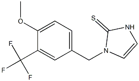  1-[3-(Trifluoromethyl)-4-methoxybenzyl]-1,3-dihydro-2H-imidazole-2-thione