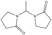 1,1-ジピロリドニールエタン 化学構造式