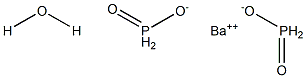 Barium phosphinate monohydrate Structure