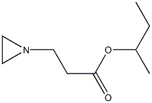 1-Aziridinepropionic acid sec-butyl ester Structure