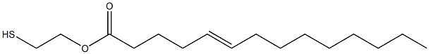 5-Tetradecenoic acid 2-mercaptoethyl ester 结构式