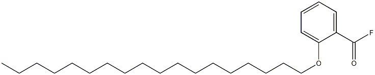 2-(Octadecyloxy)benzoyl fluoride,,结构式