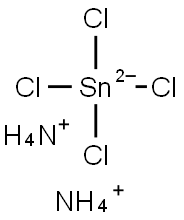 Ammonium tetrachlorostannate(II) 结构式