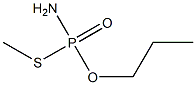 Amidothiophosphoric acid S-methyl O-propyl ester,,结构式