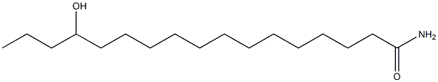  14-Hydroxyheptadecanamide