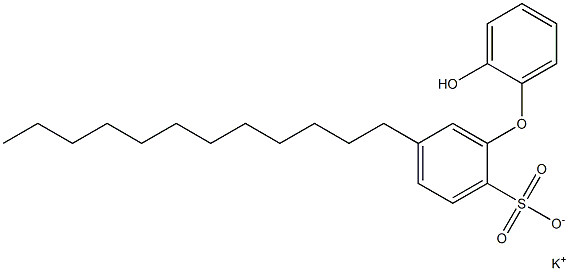  2'-Hydroxy-5-dodecyl[oxybisbenzene]-2-sulfonic acid potassium salt