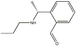 2-[(R)-1-(Propylamino)ethyl]benzaldehyde Struktur