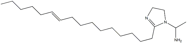 1-(1-Aminoethyl)-2-(10-hexadecenyl)-2-imidazoline 结构式