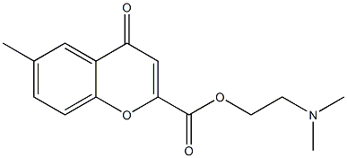 6-Methyl-4-oxo-4H-1-benzopyran-2-carboxylic acid [2-(dimethylamino)ethyl] ester