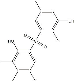 2,3'-Dihydroxy-2',3,4,5,5'-pentamethyl[sulfonylbisbenzene]