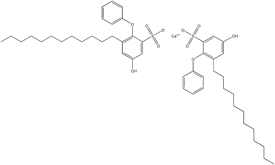 Bis(4-hydroxy-6-dodecyl[oxybisbenzene]-2-sulfonic acid)calcium salt
