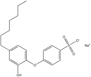2'-Hydroxy-4'-heptyl[oxybisbenzene]-4-sulfonic acid sodium salt